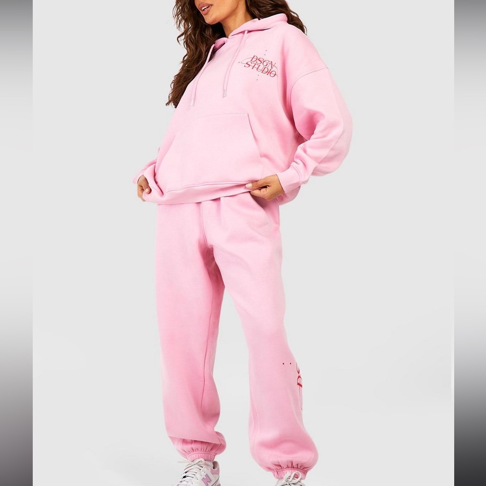 BOOHOO DSGN studio hooded sweatsuit